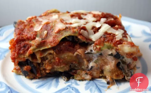 Lasagne With Eggplant And Chard