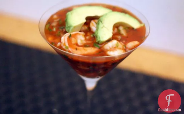 Dinner Tonight: Mexican-Style Shrimp Cocktail (Coctel de Camarones)