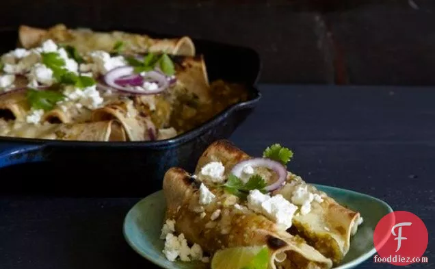 Artichoke Enchiladas From 'Feast