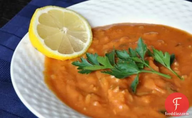 Tomato Avgolemono Soup