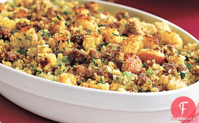 Corn Bread and Sausage Stuffing