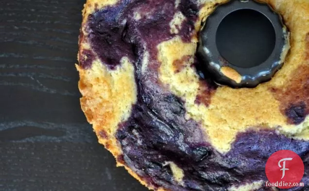 Blueberry Marble Coffee Cake