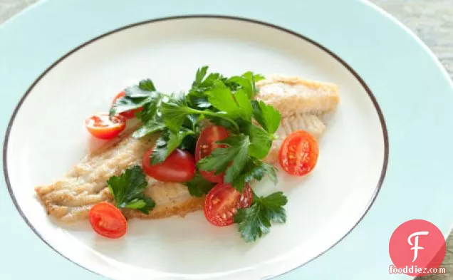 Catfish With Parsley Salad