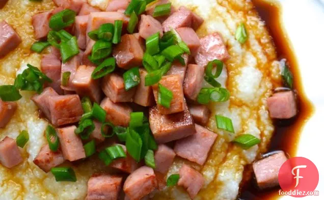 Ham and Grits with Red Eye Gravy