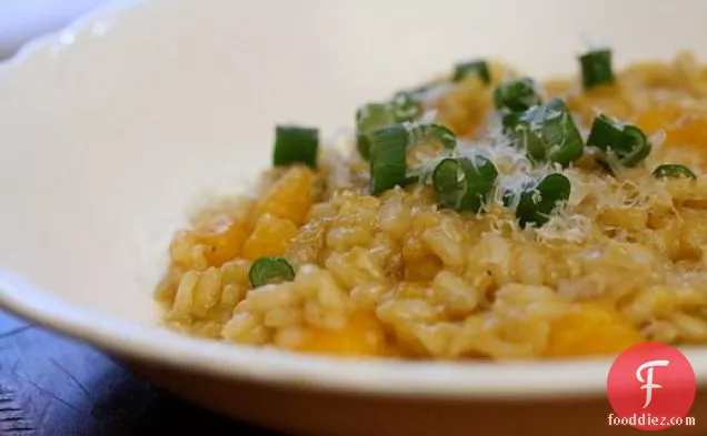 Eat For Eight Bucks: Butternut Squash and Scallion Risotto