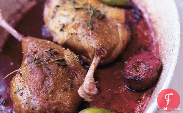 Nigel Slater's Duck with Figs and Barolo