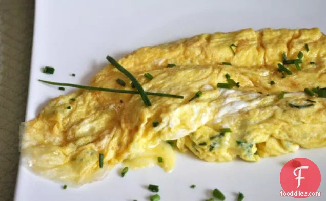 Gruyère Chive Omelette