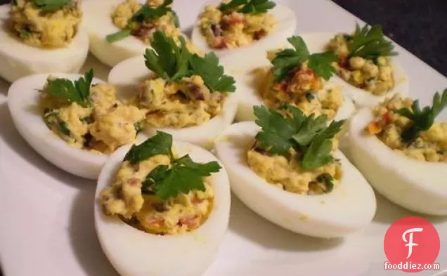 Healthy & Delicious: Provençal Deviled Eggs