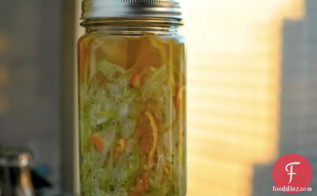 Quick Pickled Fennel with Orange