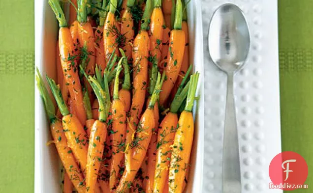 Baby Carrots with Dill, Butter, and Lemon