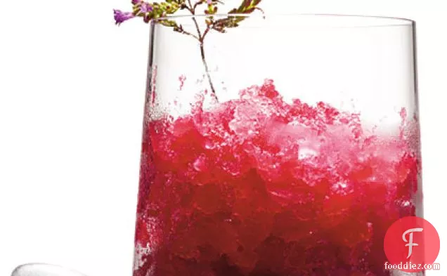 Cranberry-Whiskey Sour Slush