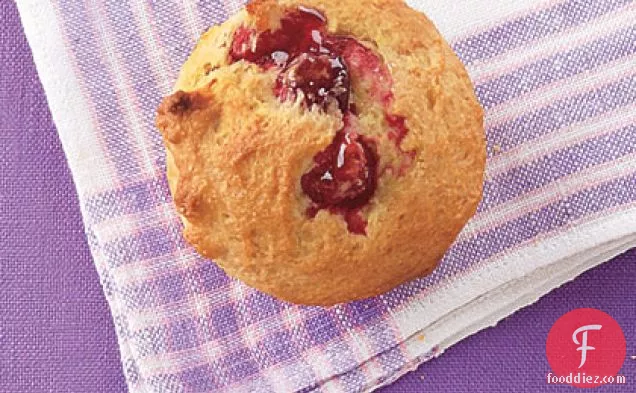 Cranberry-Cornmeal Muffins