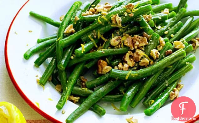 Green Beans with Lemon and Walnuts