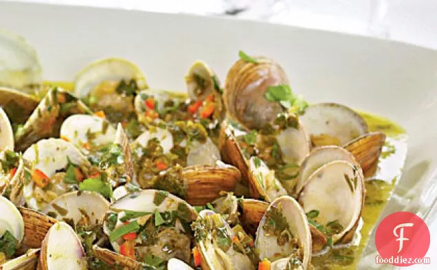Local Clams with Herb Butter