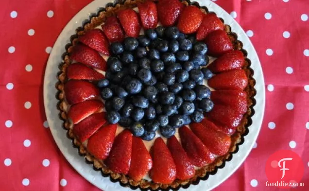 Strawberry-Blueberry Tart