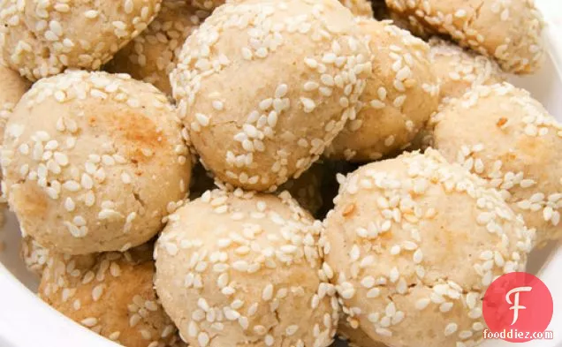 Sesame-Tahini Cookies