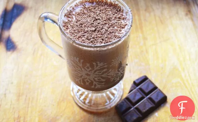 Bourbon Chocolate Eggnog