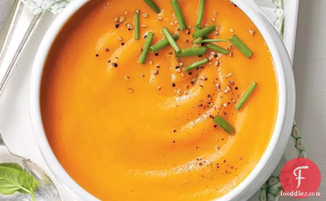 Carrot, Apple, and Ginger Soup