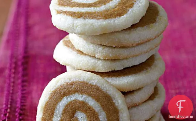 Ginger-Lemon Pinwheel Cookies