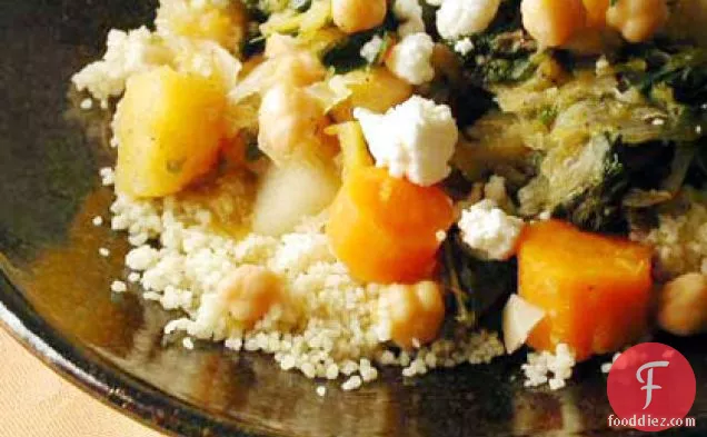 Winter Vegetable Stew over Couscous