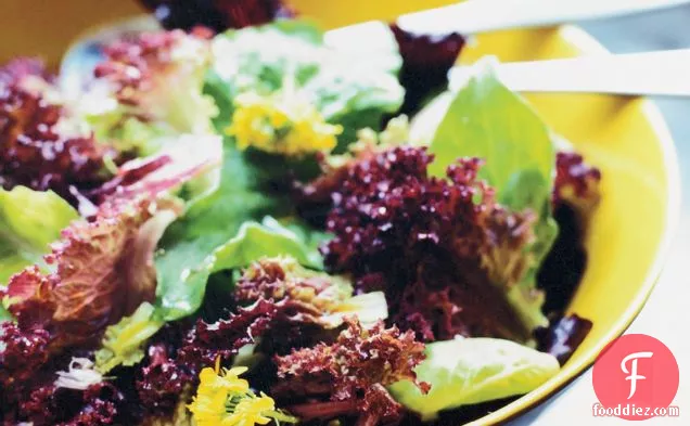 Green Salad with Nutty Vinaigrette