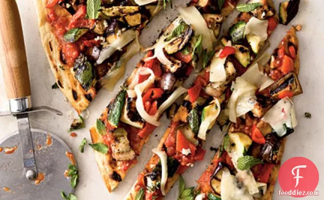 Veggie Grilled Pizza