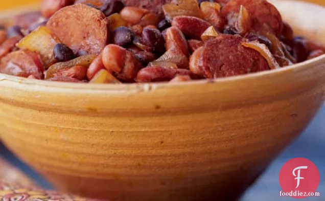 Fiery Chipotle Baked Beans