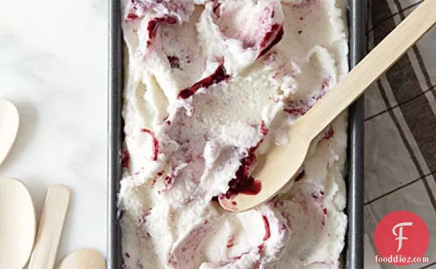 Blackberry Swirl Ice Cream