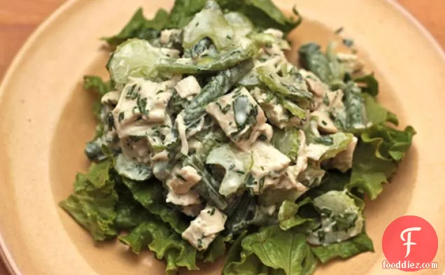 Chicken Salad with Tahini-Yogurt Dressing