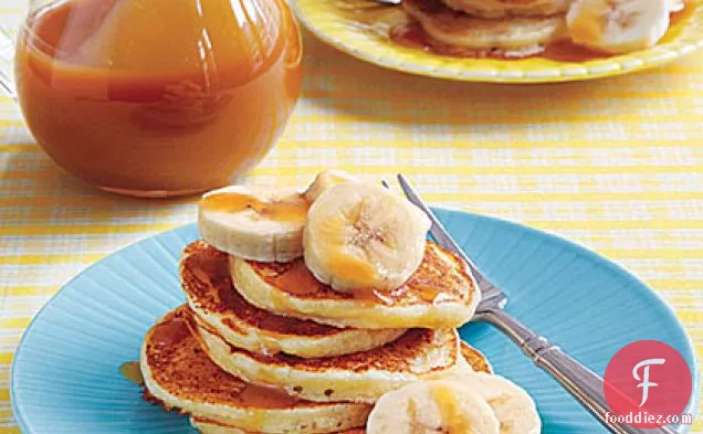 Ricotta-Banana Pancakes