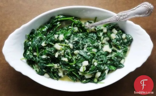 Cook the Book: Creamed Spinach