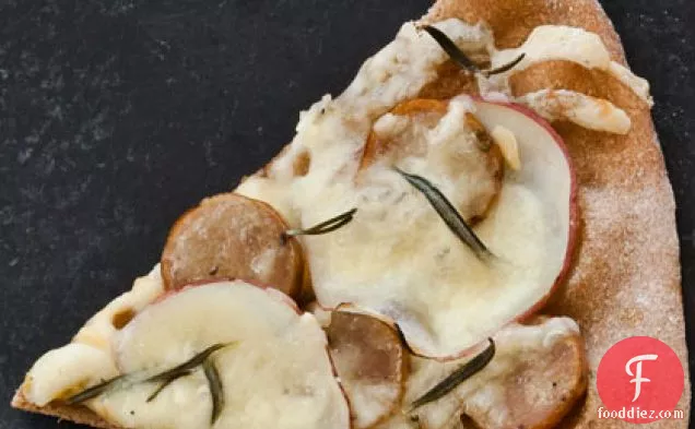Chicken Sausage and Potato Pizza (Comfort-Food Pie)
