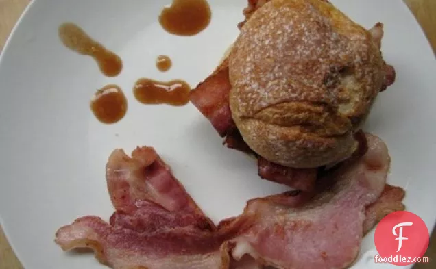 Sunday Brunch: Bacon Butty with House of Parliament Sauce