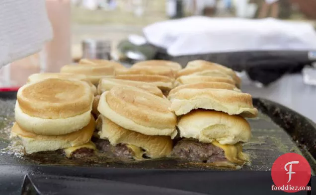 The In-N-Out/Telway/White Manna Ultimate Animal-Style Slider Mashup