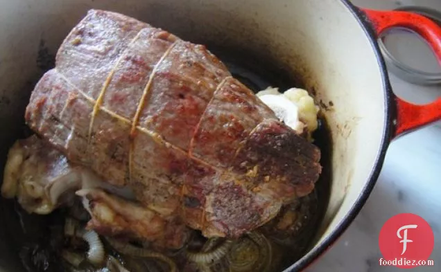 Cook the Book: Roast Beef on Marrow Bones