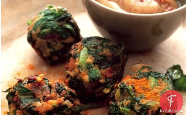 Cook the Book: Crunchy Red Swiss Chard Falafel