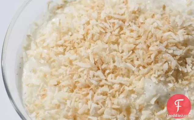 गुप्त सामग्री (नारियल): डबल नारियल चावल का हलवा