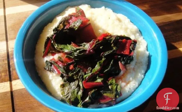 Cook the Book: Creamy Grits and Chard
