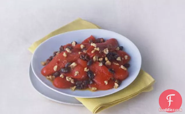 Roasted Red Pepper Salad with Harissa