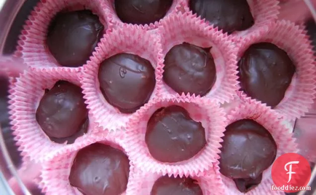 Raspberry Liqueur Chocolates