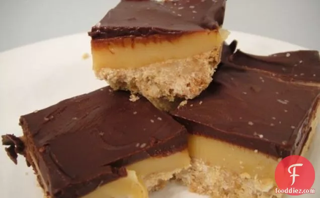 Cook the Book: Salted Caramel and Walnut Slice