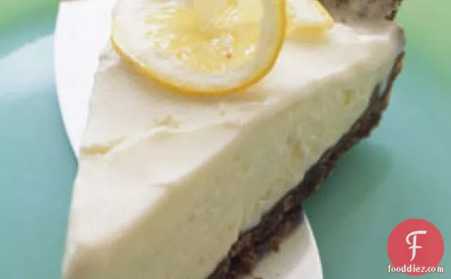 Frozen Lemon Gingersnap Pie