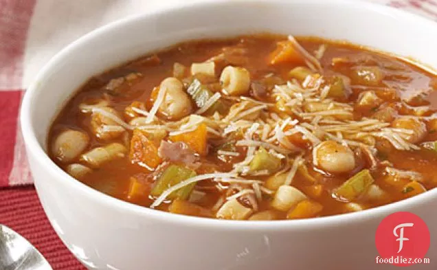 त्वरित और हार्दिक पास्ता फागियोली सूप
