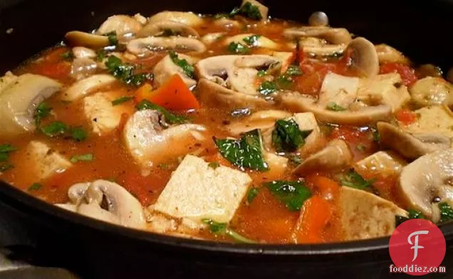 Healthy & Delicious: Tofu and Mushroom Marsala