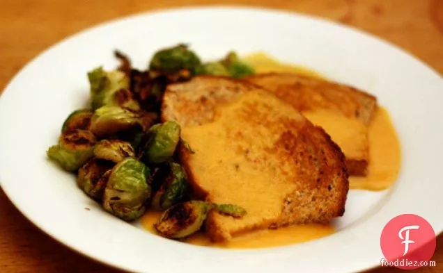 Dinner Tonight: Welsh Rarebit with Brussels Sprouts