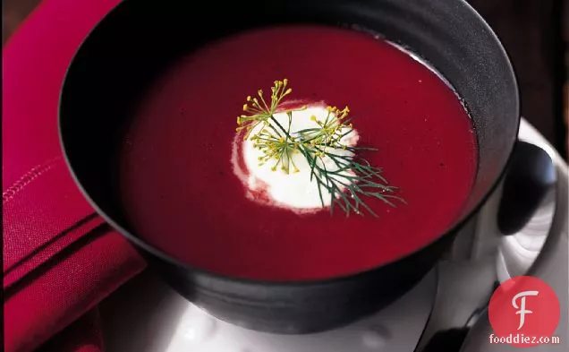 भुना हुआ रूट सब्जी का सूप