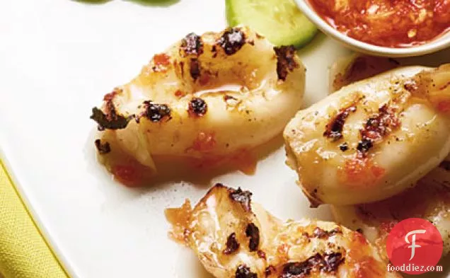 सिंगापुर बारबेक्यू स्क्विड (सोतोंग बकर)