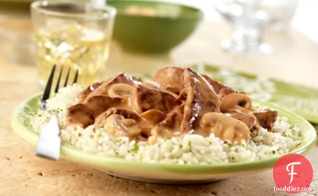 Beef & Mushroom Dijon