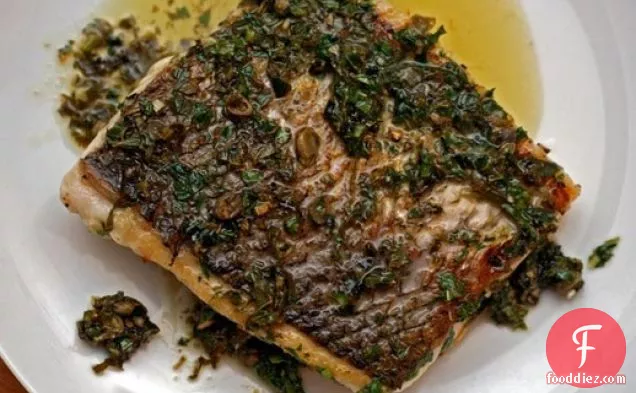 Dinner Tonight: Pan-Seared Fish with Buttery Herbs