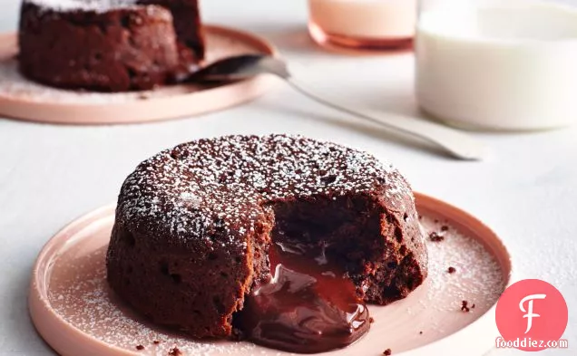 Molten Dark Chocolate Cakes